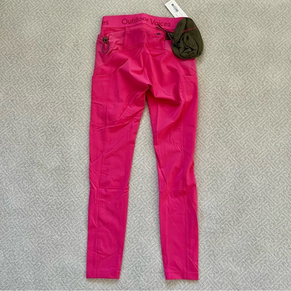NWT Outdoor Voices Snacks 7/8 Legging in Azalea - Picture 3 of 4